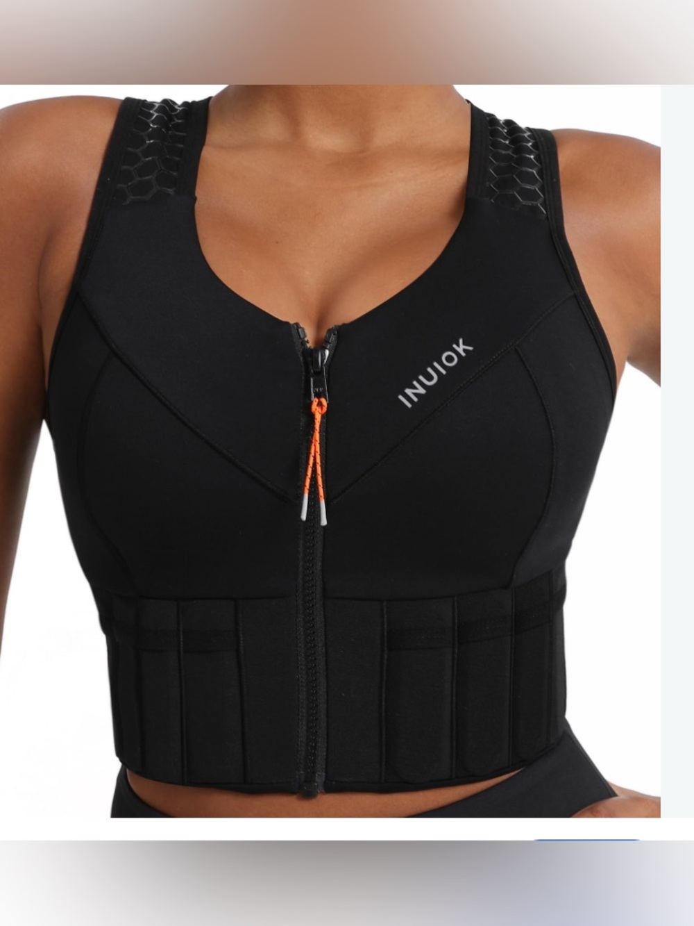 INUIOK weighted vest small black NWT